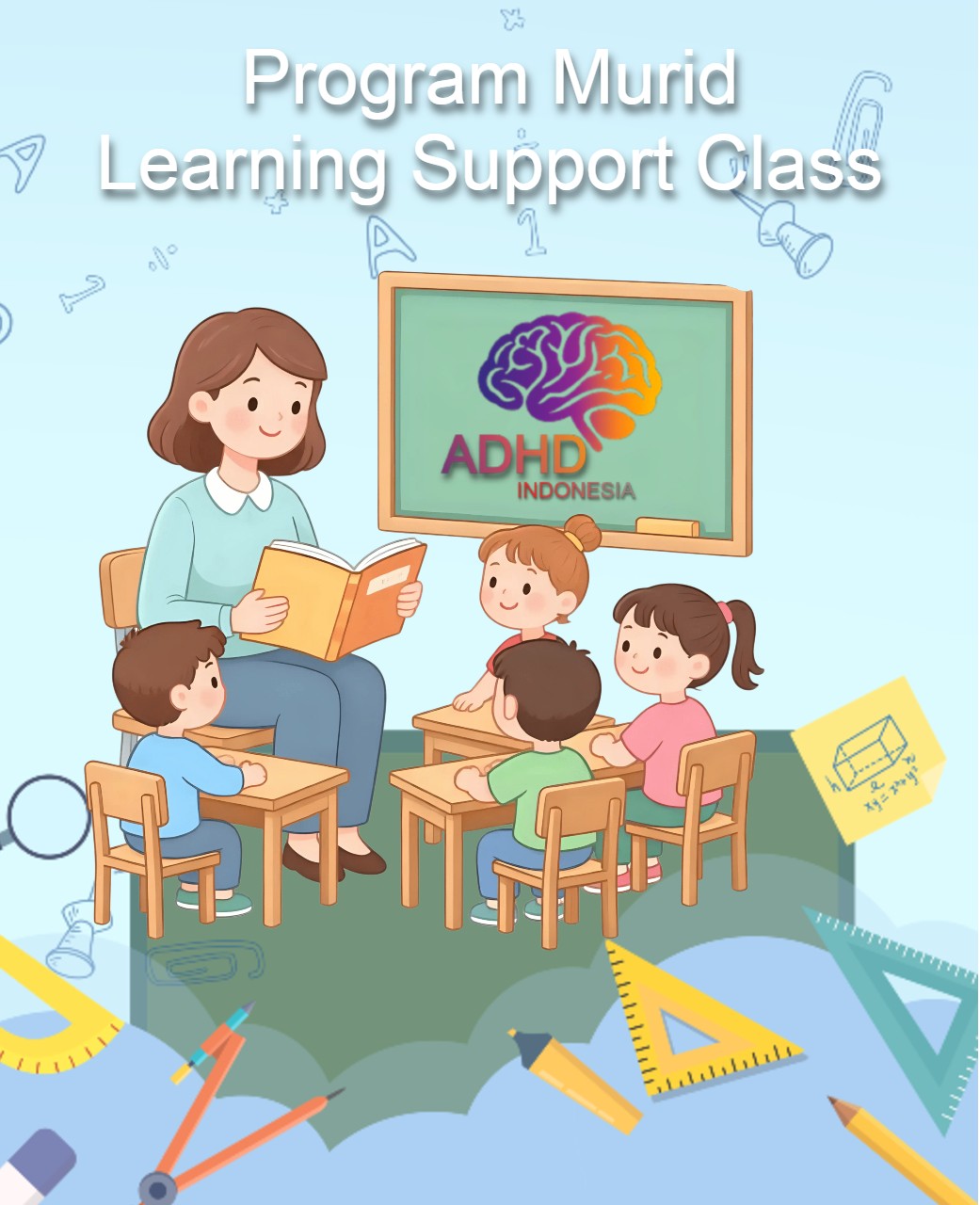 Program ADHD Indonesia Kabupaten Aceh Barat Kelas Pendampingan Belajar (Learning Support Class)